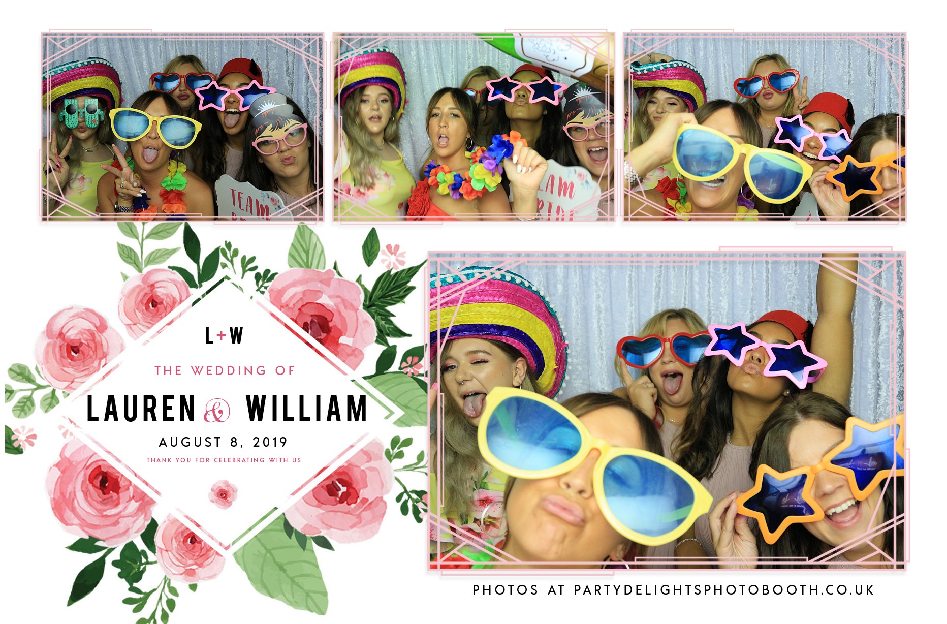 Lauren and Will’s Wedding - Prints | View more photos from the event at gallery.partydelightsphotobooth.co.uk/u/PartyDelightsPhotoBooth/Lauren-and-Will’s-Wedding-Prints